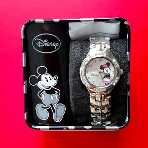 Disney Minnie Mouse Silver Watch